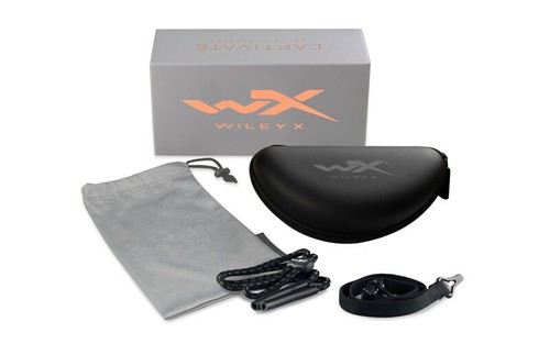 WileyX GRID Captivate Polarisierend Grey Army Brille Sonnenbrille Sun Glasses - Picture 4 of 9