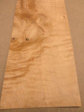 Maple Cluster Burl wood veneer 5.5" x 12" raw no backer 1/42" thick AA grade 