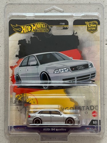 Hot Wheels Premium AUDI S4 QUATTRO World Tour Ingolstadt Car Culture rs3 rs4 rs6 - 第 2/3 張圖片