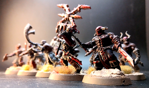 Warhammer Age of Sigmar Blood Reavers Blades of Khorne Chaos x10 Well Painted B
