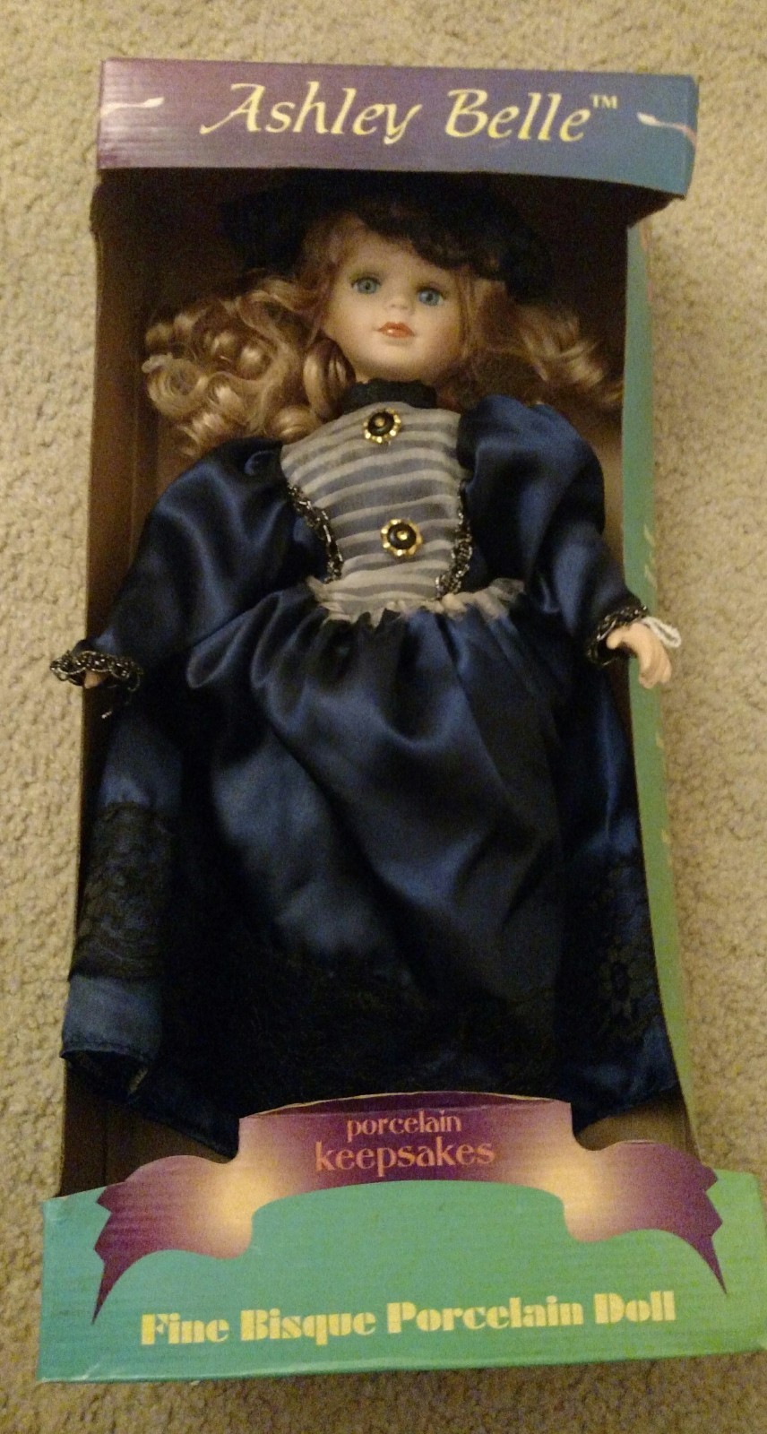 ashley belle porcelain keepsake doll