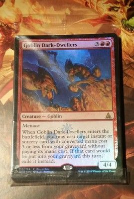 MTG Magic the Gathering Oath Gatewatch Promo FOIL Goblin Dark-Dwellers *MINT
