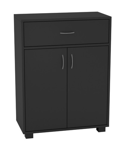 Small 2 Door 1 Drawer Hallway Living Room Sideboard Wooden Storage Cabinet Unit - Picture 15 of 43