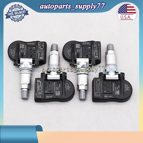 Set 4 Tire Pressure Sensor 6855539 For BMW M2 M3 M4 X1 X5 X6 Mini Cooper TPMS US - Picture 3 of 8