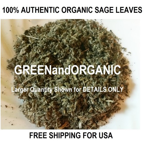 Getrocknete SALBEIBLÄTTER Salvia Officinalis Bio PREMIUM-Qualität 1 2 4 5 16 32 Unzen/Pfund - Bild 21 von 21