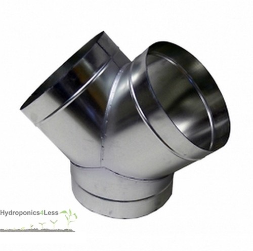 PEZZO Y CONNETTORE CONDOTTO UGUALE METALLO VENTILATORI IDROPONICA 4" 5" 6" 8" 10" & 12" - Foto 1 di 1