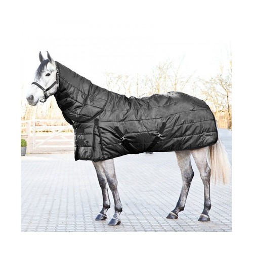 HORZE Nevada Medium Weight Stable Blanket 200g 78 in Black - Picture 5 of 9