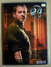 DVD: 24 mit Kiefer Sutherland: Season 5  (4 DVDs, englisch)