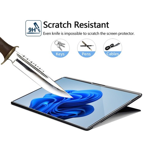 Glass Screen Protector for Surface Pro 11 13inch 2024, 9H/ Easy Installation/... - Picture 3 of 7