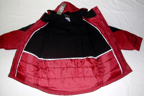 WASHINGTON REDSKINS MIDWEIGHT WINTER JACKET COAT YOUTH L MAROON NWT BOYS - Picture 3 of 3