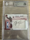 Michael Jordan Authentic Auto 1 Of 1 Chicago Bulls Custom