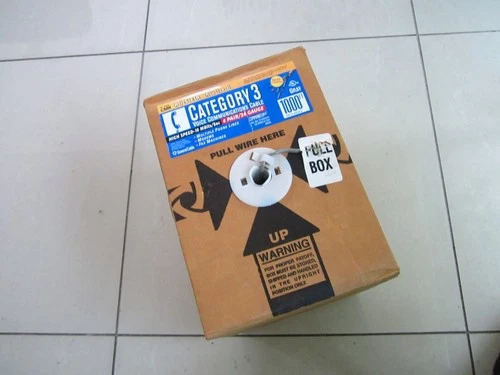 CAT3 Riser Cable 1000ft | general cable 24AWG High-Speed
