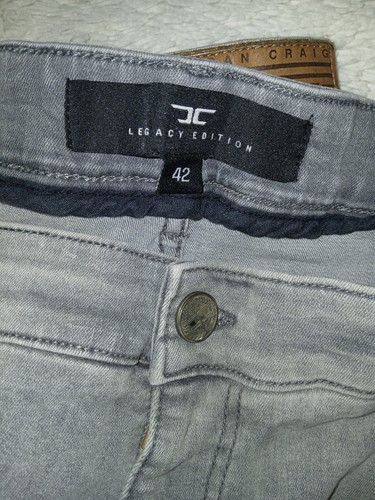 Jordan Craig Legacy Edition Jean Shorts Size 42 - Foto 10 di 11