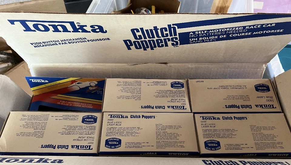Lot de 12 voitures Tonka Clutch vintage 1978 1980 Poppers - Photo 1/4