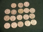 Partial Roll Standing Liberty Quarters  - 18 quarters - 90% Silver  (Lot48)