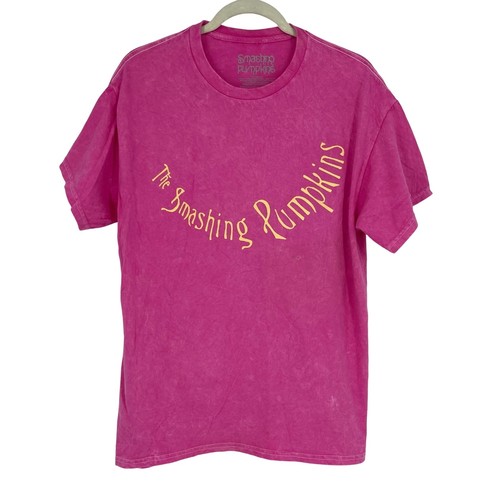 Camiseta con licencia oficial Smashing Pumpkins Infinite Sadness Tour rosa lavado ácido L - Imagen 1 de 6