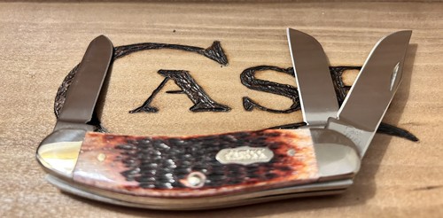 2002 CASE XX SELECT TB6339 SS Sowbelly Walnut Knife Clam Shell 02463 - Picture 2 of 8