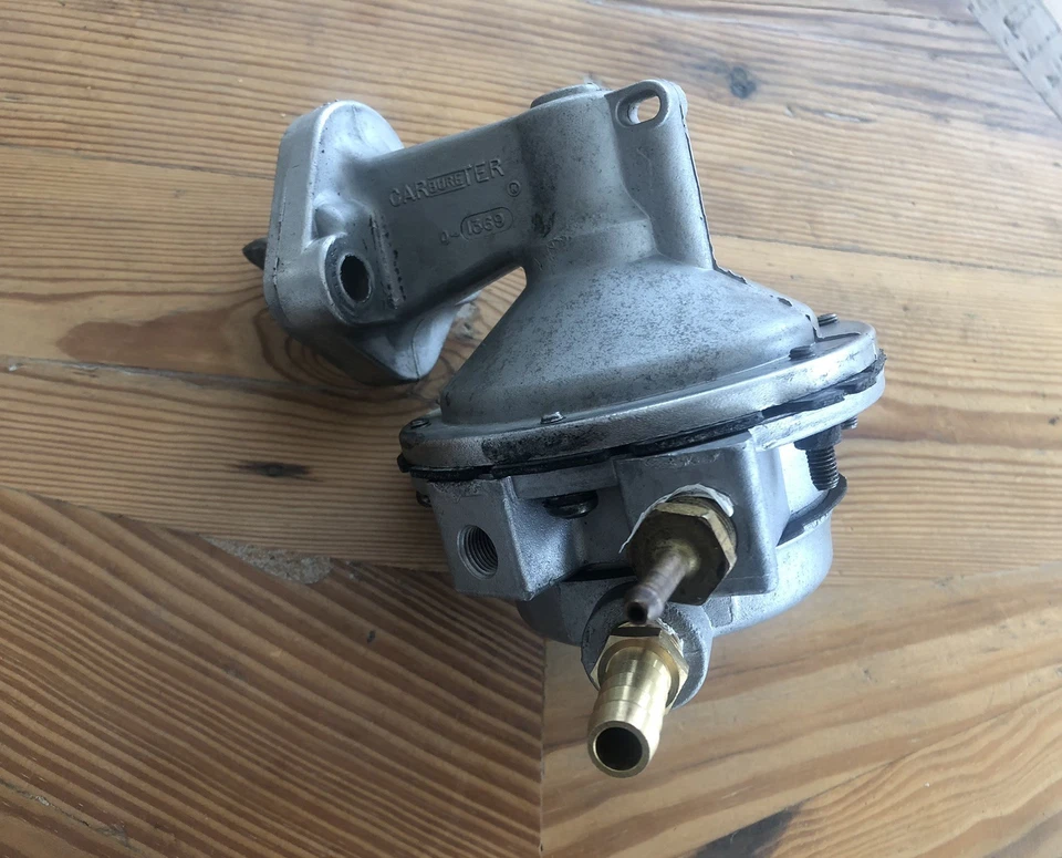 Rebuilt 3-port Lincoln Continental fuel pump MEL 430 462 63-67 - Image 2 of 3