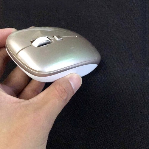 For Logitech M557 Wireless Bluetooth Mouse Toshiba Customized Champagne Gold - Picture 3 of 4