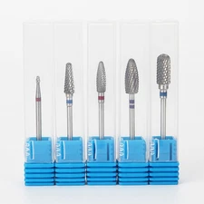 File Drill Bit Tools for Nail Art Machine Grinding Tungsten Steel Head (F0615P)