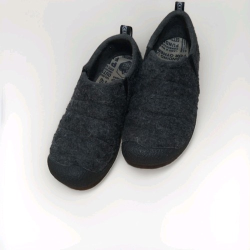 Keen Howser II Slip On Shoes Men’s 9 Black Comfort Indoor/Outdoor Quilted