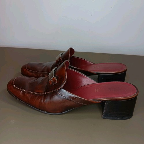 Ralph Lauren Leather Loafers Flats Low Heels Pumps Size 8.5 B Pre-Owned Brazil - Picture 3 of 16