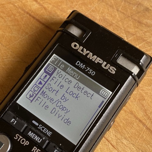 Olympus DM-750 IC Noise Cancelling Digital Voice Recorder - EUC - Bild 2 von 8