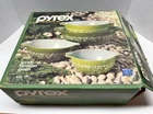 Vtg Pyrex NEVER USED Spring Blossom Crazy Daisy Cinderella Mixing Bowls 440-1-N