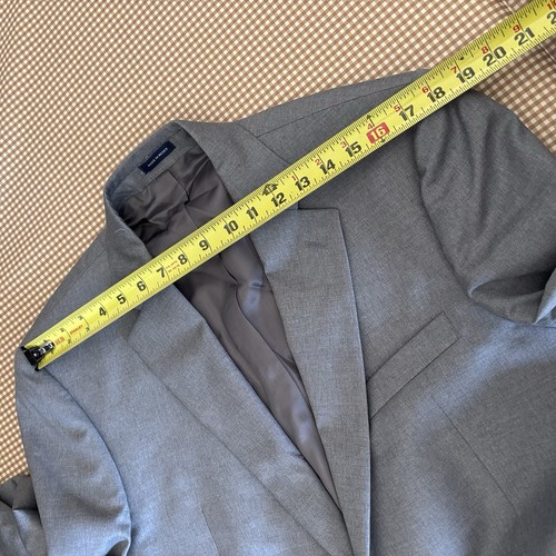 Paul Fredrick Sport Coat Jacket Wool Suit Blazer Pearl Gray|43L. NWT - Picture 15 of 16