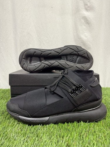 Größe 9,5 - Adidas Y-3 Qasa High Black OG All Clean VNDS