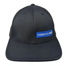 Wesco Anixter Fitted Trucker Hat Black 8 Lightweight Mesh Back Pacific Headwear