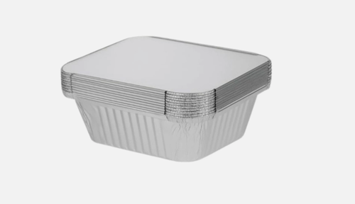 Foil Food containers with lid Takeaway Catering Disposable Bake Small Food Boxes - Picture 7 of 11