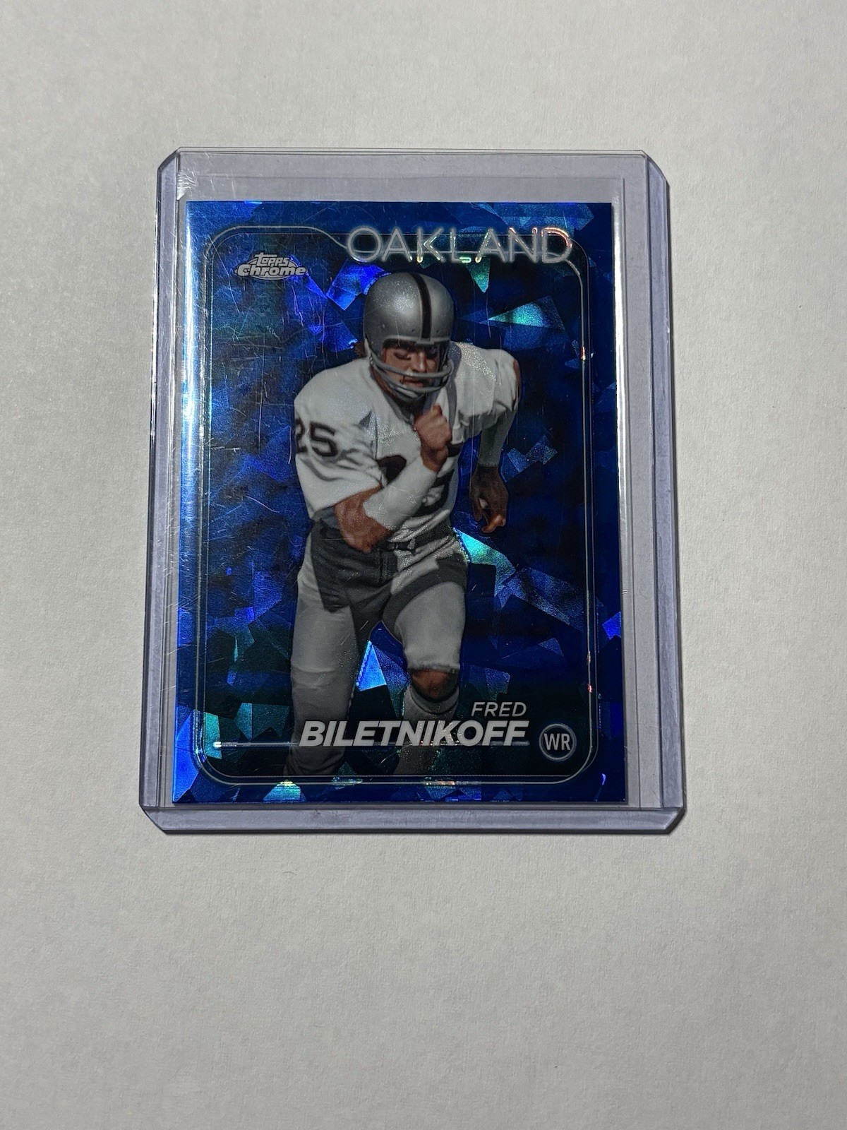 2024 Topps Chrome Sapphire Fred Biletnikoff #152