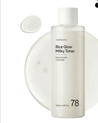 TOSOWOONG Rice Glow Milky Toner Niacinamide- Ceramide