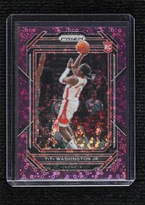 2022-23 Panini Prizm Fast Break Purple Prizm 31/75 TyTy Washington Jr #243 g9t