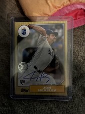 2022 Topps Update Series - 1987 Topps Baseball Autographs Jon Heasley #87BA-JH  