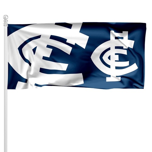 Team AFL Football Large Pole Flag 90cm x 180cm Polyester (No pole) - Picture 3 of 18