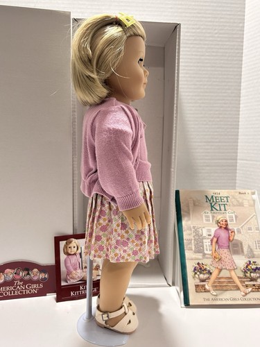 Pleasant Company American Girl Puppenset Kittredge - 2001 - mit Box, Buch & Ständer - Bild 6 von 13