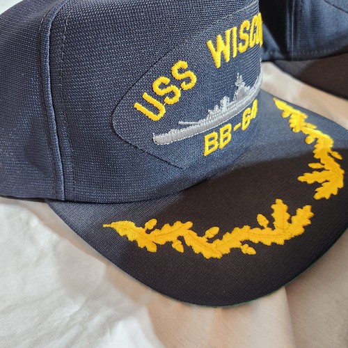 [8] Vintage Navy Baseball Hüte CV69, Seabees, CVN77, CV-63, (2) CVA59, BB64, AS36 - Bild 18 von 21