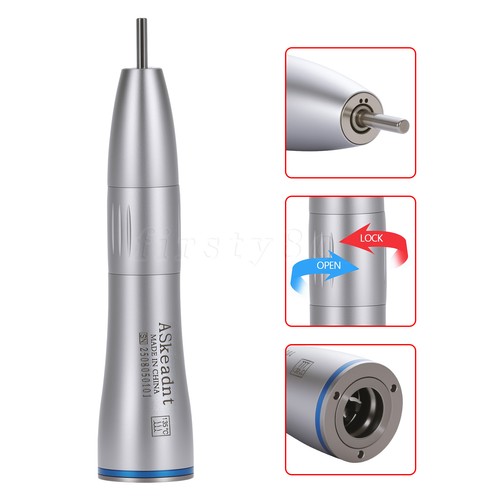 Dental Slow Low Speed Handpiece Push Contra Angle/Air Motor NSK Style 2/4 Holes - Picture 27 of 58