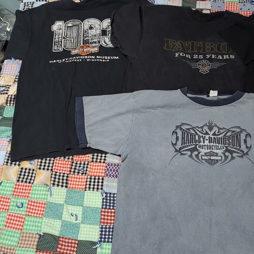Wiederverkäufer Paket 17 Harley Davidson T Shirts XL 2XL 3XL All Over Print Faded Modern - Bild 14 von 17