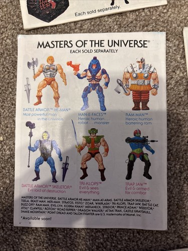 he man masters of the universe Mini Comic Bundle Sword Dragon Evil Hordak - Picture 17 of 21