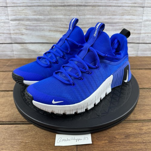 Nike Free Metcon 6 'Racer Blue' White Black FJ7127-402 Men's Size 6/Women 7.5 - Picture 2 of 7