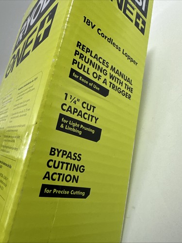 Ryobi One + 18 V kabellose Schere nur Werkzeug Modell P4362BTL NEU - Bild 6 von 9