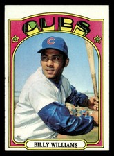 Billy Williams 1972 Topps Card #439 Chicago Cubs