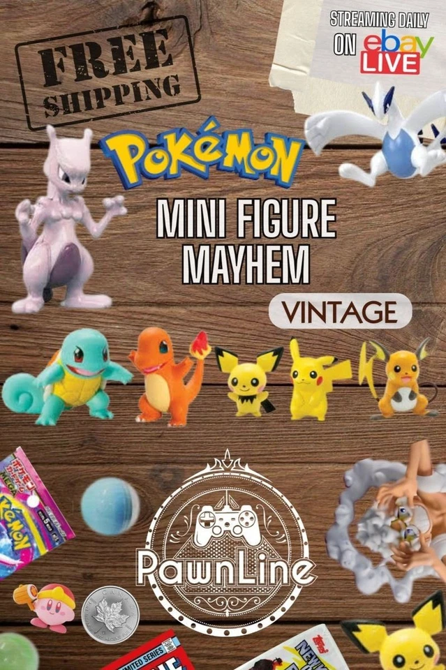Pokémon Mini Figure Mayhem 🔥 Takara Tomy + FREE Shipping