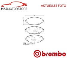 SATZ BREMSBELÄGE BREMSKLÖTZE BREMBO P 85 144X P FÜR SKODA SUPERB III