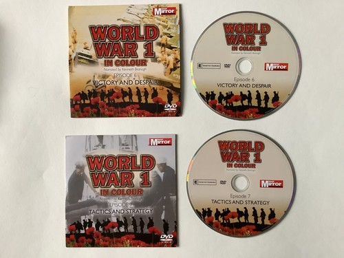 World War 1 & World War in Colour (14 DVDs) by the Daily Mirror 2003 - Picture 8 of 16