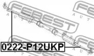 0222-P12UKP TIE ROD AXLE JOINT PAIR FRONT FEBEST 2PCS FOR NISSAN PRIMERA - Picture 3 of 6