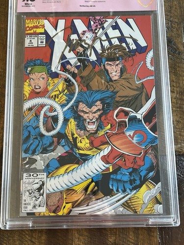 X-Men #4 (1992) SIGNED by Jim Lee : CBCS 9.6 : 1st Appearance of Omega Red - Picture 3 of 22